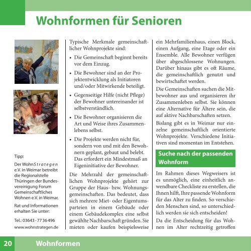 Wohnwegweiser für Senioren (PDF) - Weimar