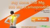 Buy Soma 350 Mg 500 Mg Carisoprodol Online