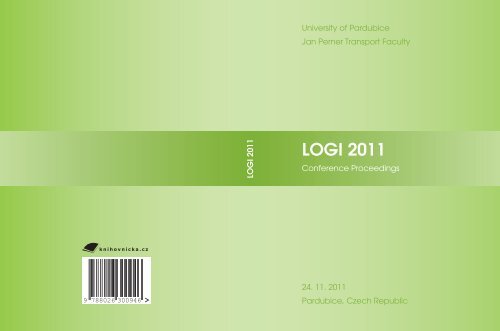 LOGI 2011 - LOGI - Scientific Journal on Transport and Logistics