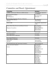 Committees and Board Appointments - County of Grande Prairie