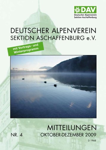 Wir buchen â€“ Sie genieÃŸen! - Alpenverein-Aschaffenburg.de