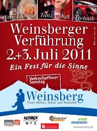 am Sonntag, 3. Juli 2011, 11.30 - 18.00 Uhr - Stadt Weinsberg