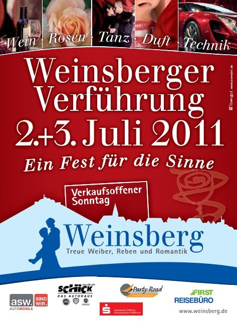 am Sonntag, 3. Juli 2011, 11.30 - 18.00 Uhr - Stadt Weinsberg