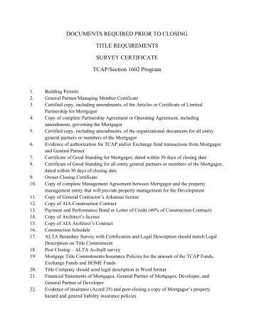 close out requirements Closeout certification the eligibility requirements in title 1 of the housing and community development act of 1974, as amended. close out requirements Closeout certification the eligibility requirements in title 1 of the housing and community development act of 1974, as amended.