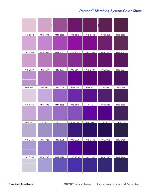 Buy Pantone Colour Chart