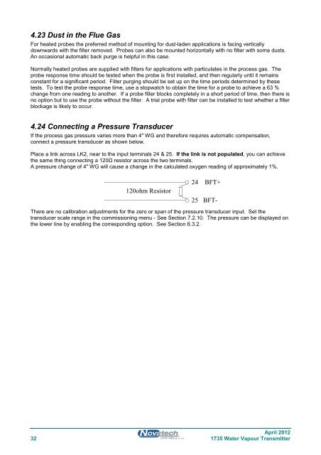 1735 Technical Manual - Novatech Controls