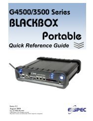 BLACKBOX Portable Quick Reference Guide