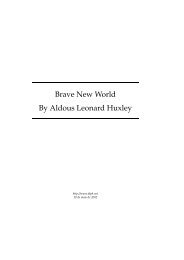 Chrome Yellow By Aldous Huxley