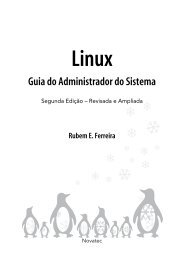 Linux Guia do Administrador do Sistema - Novatec Editora