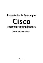 LaboratÃ³rios de Tecnologias em Infraestrutura de ... - Novatec Editora