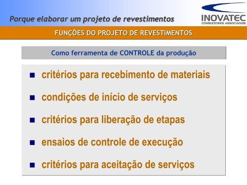 o projeto de revestimento - Comunidade da ConstruÃ§Ã£o