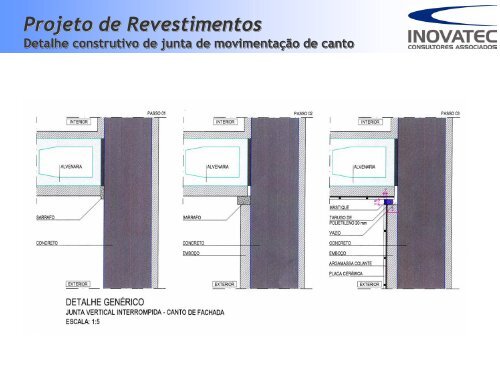 o projeto de revestimento - Comunidade da ConstruÃ§Ã£o