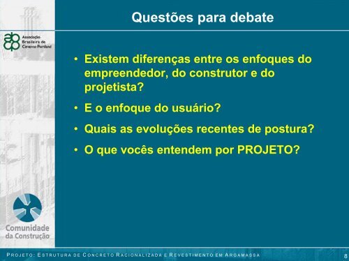 O que Ã© projeto? - Comunidade da ConstruÃ§Ã£o