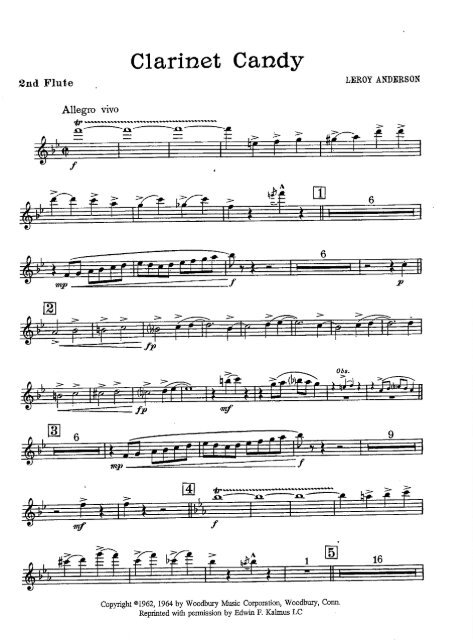Clarinet Candy - Cdbtech.net