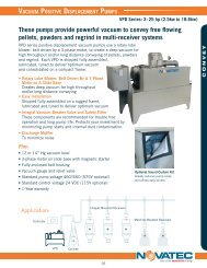 vacuum positive displacement pumps