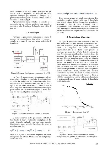 modelo para resumo expandido - Boletim TÃ©cnico da FATEC-SP