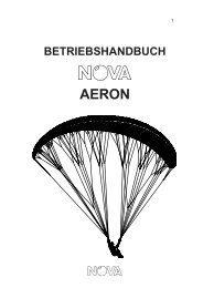 BETRIEBSHANDBUCH - Nova Paragliding