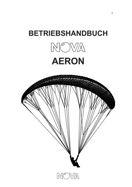 BETRIEBSHANDBUCH - Nova Paragliding