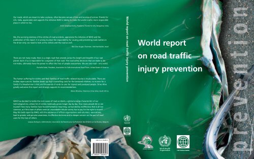 World report on road traffic injury prevention edited by M ... - teach-vip