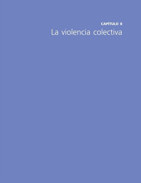 Informe mundial sobre la violencia y la salud editado por ... - teach-vip