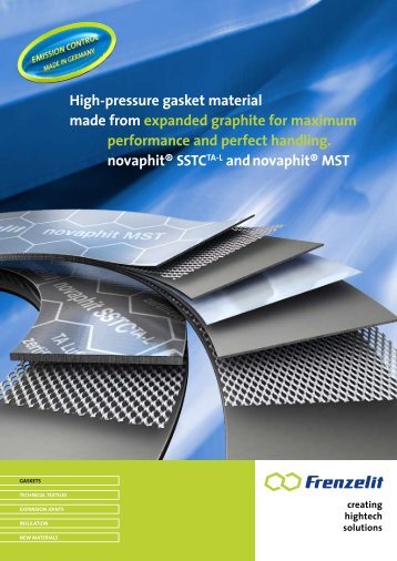 Download brochure novaphit Â® MST - Frenzelit Werke GmbH