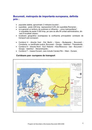 Strategia de dezvoltare a Municipiului Bucuresti