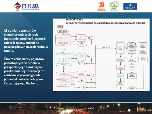 Centrum ZarzÄdzania Tunelem â funkcje i zadania - ITS Polska