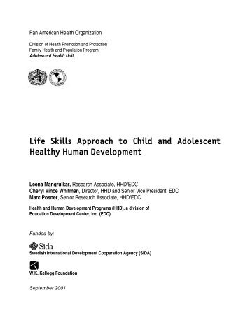 Life Skills - Health and Human Development