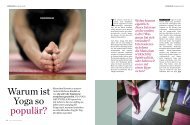 Warum ist Yoga so populär?