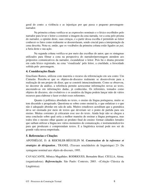 A coesÃ£o textual na tessitura do texto: a ... - Celsul.org.br