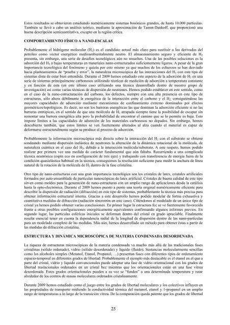 memoria de 2009 - Instituto de Estructura de la Materia - Consejo ...