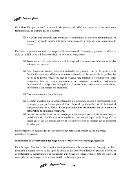 mba'e rehepa oÃ±embo'Ã©ta guarani Ã±e'Ã«, kuÃ±ataÃ¯ ha karia'Ã½pe