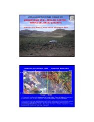 magmatismo en el Ã¡rea de gastre â sierra del medio ... - SEGEMAR