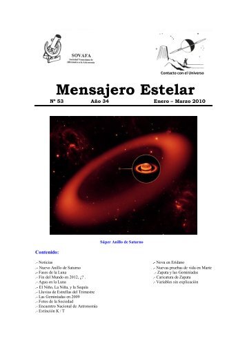 Mensajero Estelar No. 53 Ene - Sovafa.com