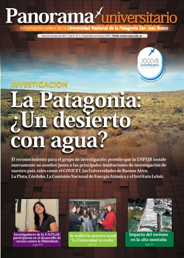 Un desierto con agua? - Universidad Nacional de la Patagonia San ...