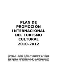 plan de promoción internacional del turismo cultural 2010-2012