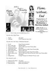 Liner Notes(pdf) - Jeffry Hamilton Steele