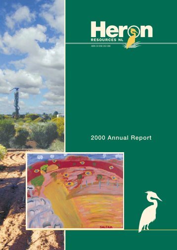 2000 Annual Report - Heron Resources Limited