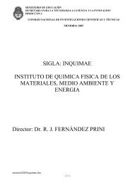 2005 - inquimae - Universidad de Buenos Aires