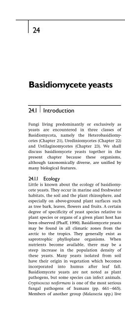 Introduction to Fungi, Third Edition