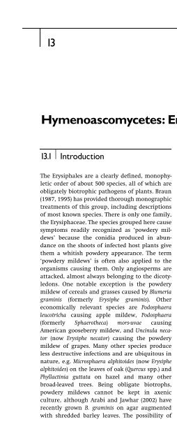 Introduction to Fungi, Third Edition