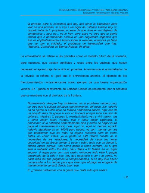 Comunidades cerradas y sustentabilidad urbana - Topofilia