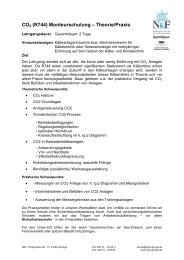 CO2 (R744) Monteurschulung â Theorie/Praxis