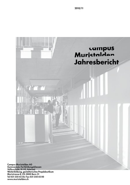 Campus Muristalden Ag Gymnasium Fortbildungsklassen