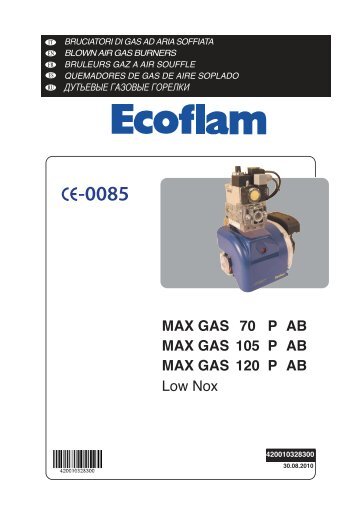 Max Gas 70-105-120 PAB.pdf - Elco Ecoflam