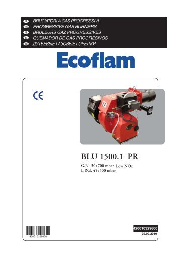 BLU 1500.1 PR - Elco Ecoflam