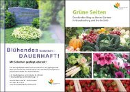 Grüne Seiten - Landesverbandes Gartenbau