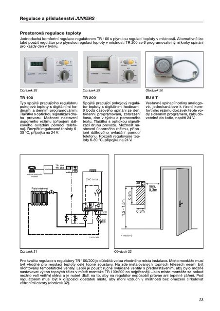 Junkers zÃ¡vÄsnÃ© kotle Euromaxx technickÃ¡ dokumentace.pdf