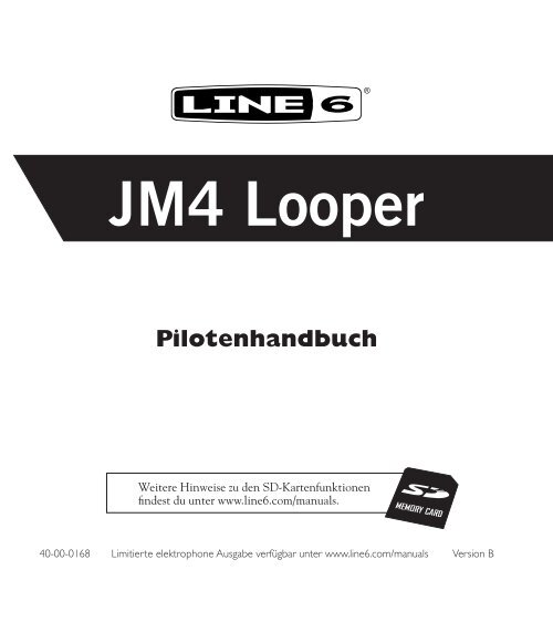 JM4 Looper Pilotenhandbuch