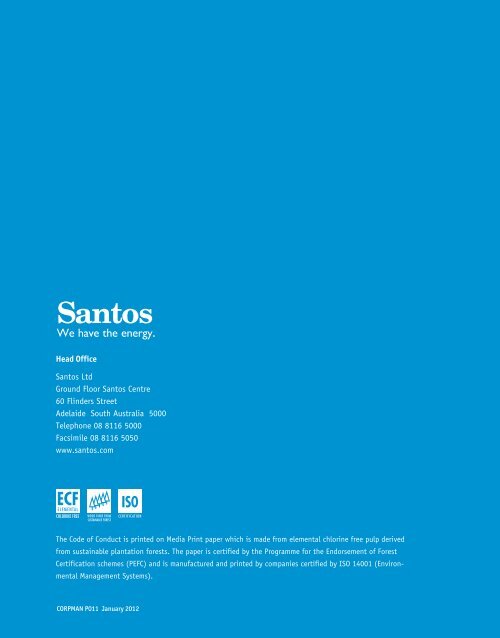 Download the Santos Code of Conduct